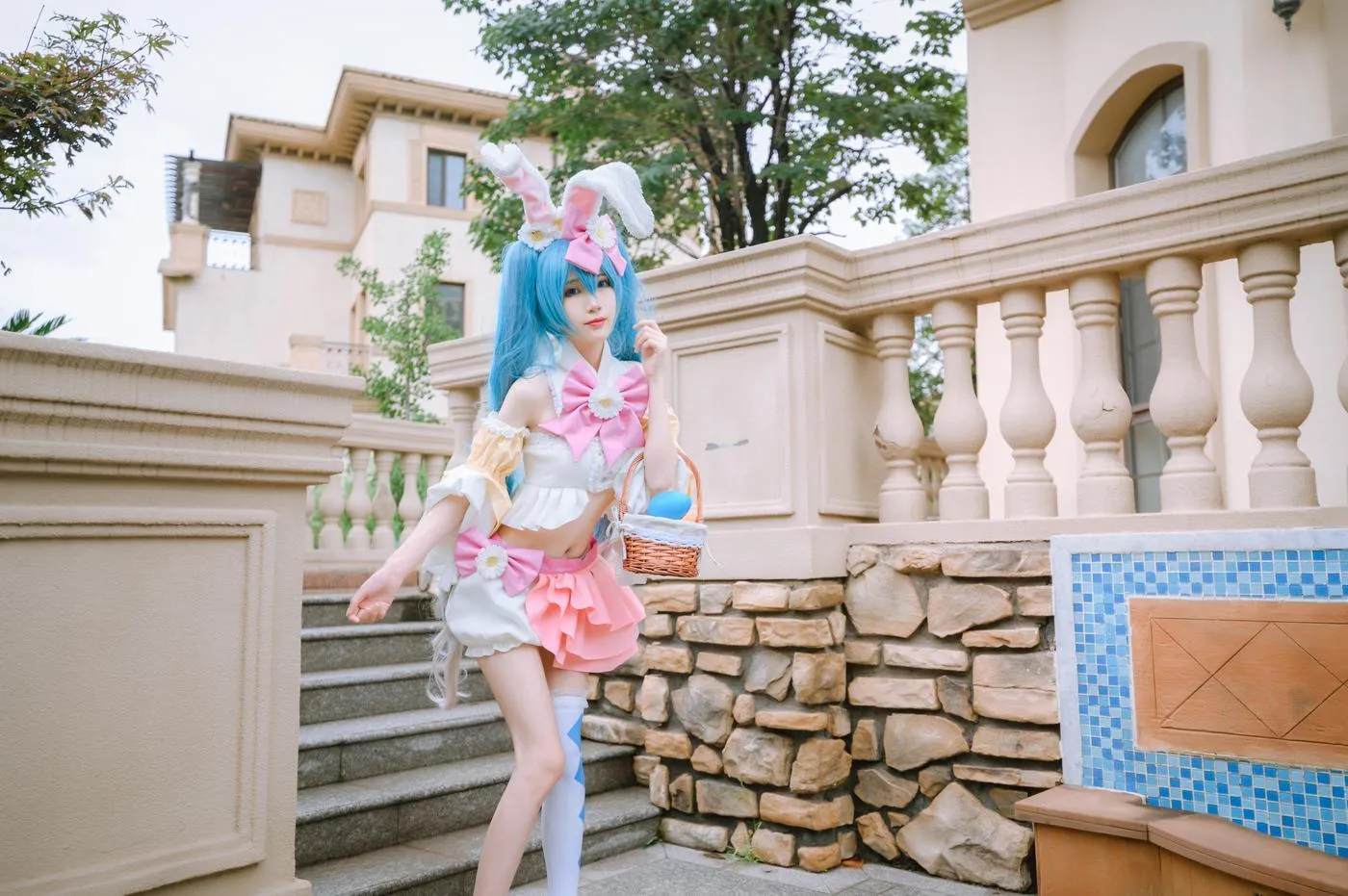 妖君白研 – NO.02 VOCOLOID COS正片 MIKU初音未来小兔子 [13P]插图8